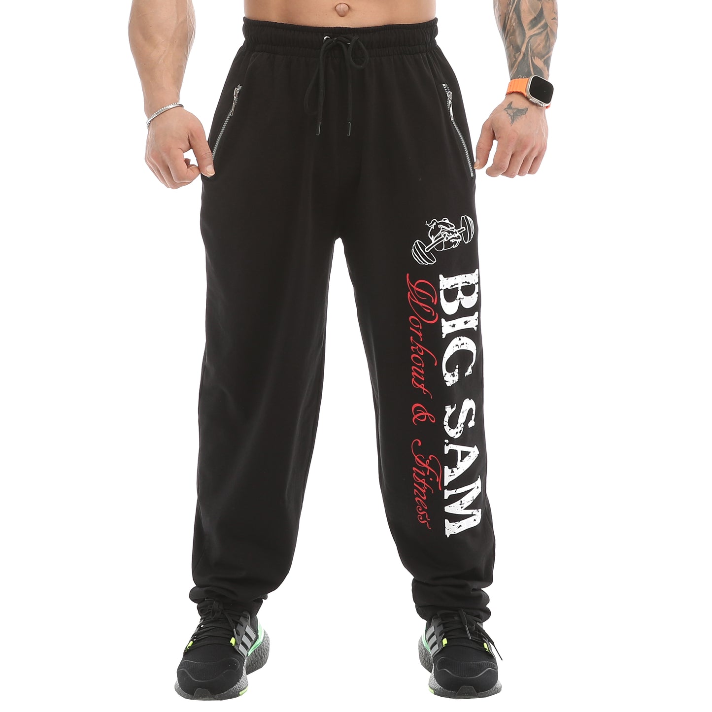 Fitness Pantolon Şalvar Kesim Eşofman Altı Big Sam 1094