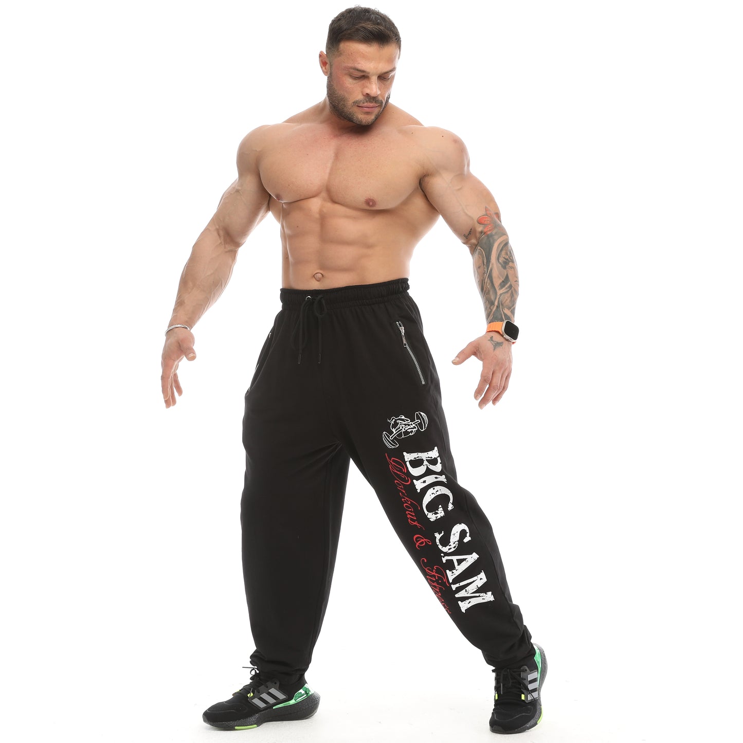 Fitness Pantolon Şalvar Kesim Eşofman Altı Big Sam 1094