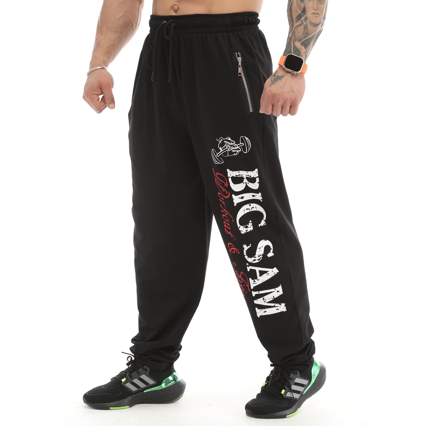 Fitness Pantolon Şalvar Kesim Eşofman Altı Big Sam 1094