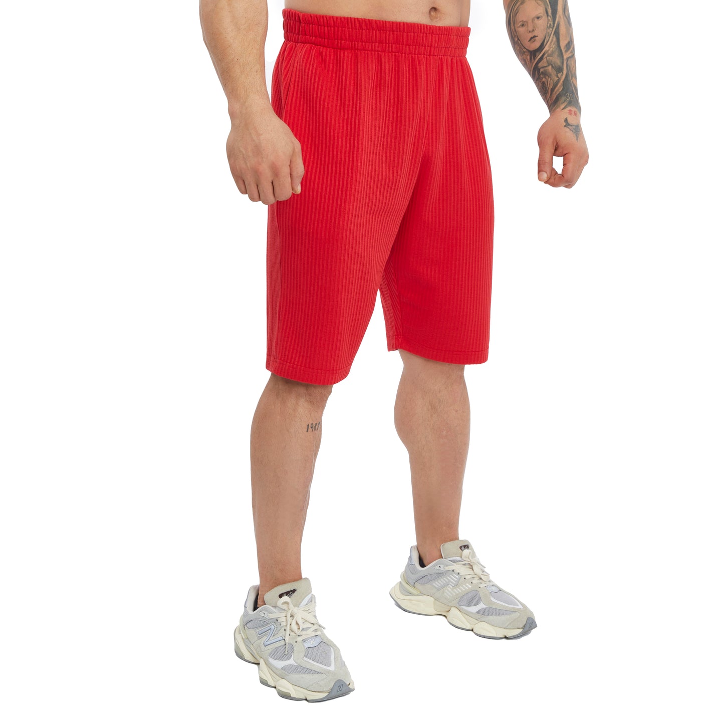 Pamuklu Rahat Kesim Spor Şort Stilya 1520