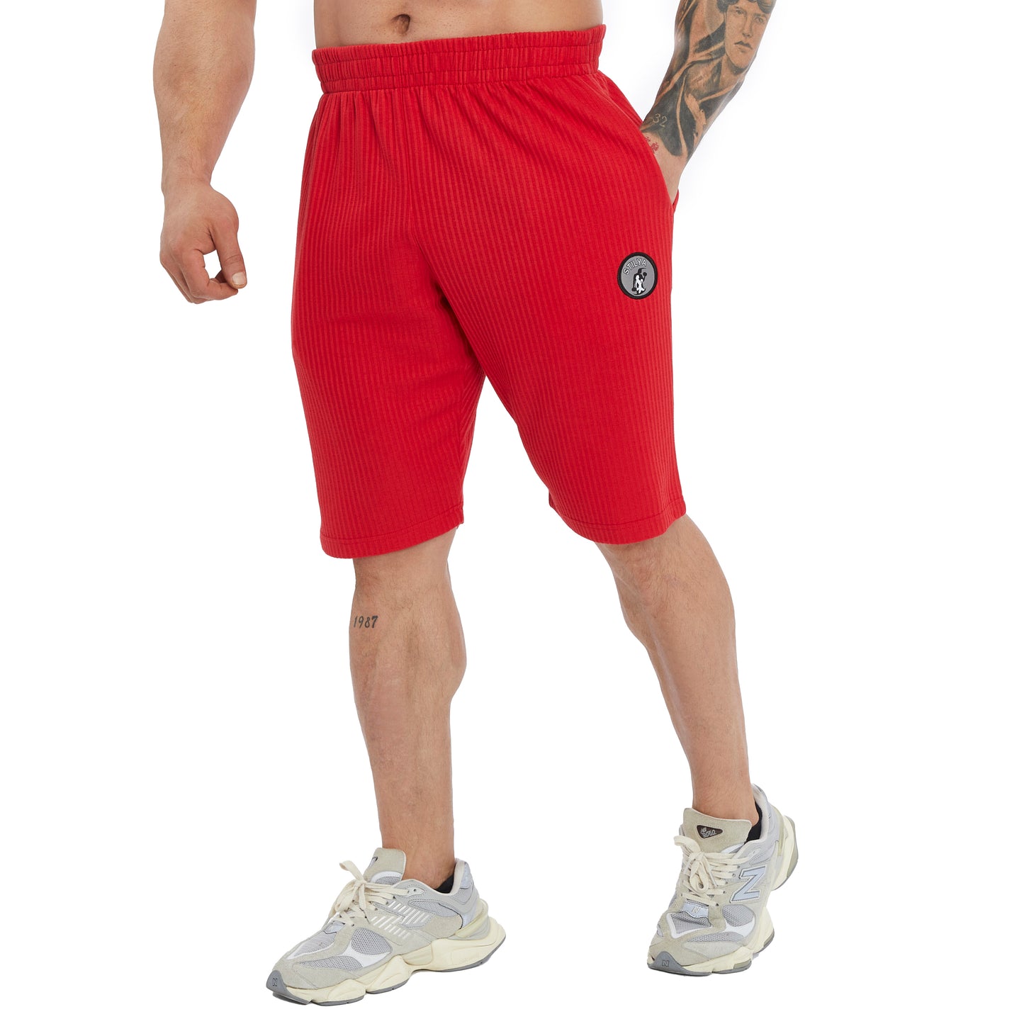 Pamuklu Rahat Kesim Spor Şort Stilya 1520